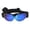 Blue, variant on Black Pet Sunglasses UV-Protective Adjustable Strap Goggles for Small Dogs and Cats