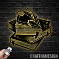 thumbnail image 3 of Craftnamesign Books and Tulip Metal Sign, Book Club Decor, Reading Room Sign, Books Wall Art, 3 of 5