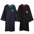 thumbnail image 2 of Bata mágica de Halloween para niños y adultos, bufanda de Ravenclaw Slytherin, sombrero de varita mágica, disfraz de Harry Potter para Cosplay, 2 of 4