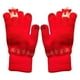 thumbnail image 2 of Guantes de invierno de punto elástico, suaves al tacto, plegables y portátiles, con diseño de muñeco de nieve y ciervo, para oficina., 2 of 5