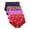 4 Pack- Cherry, variant on Barbra Women's Panties Full Coverage Satin Brief Small to Plus Sizes Multi-Pack