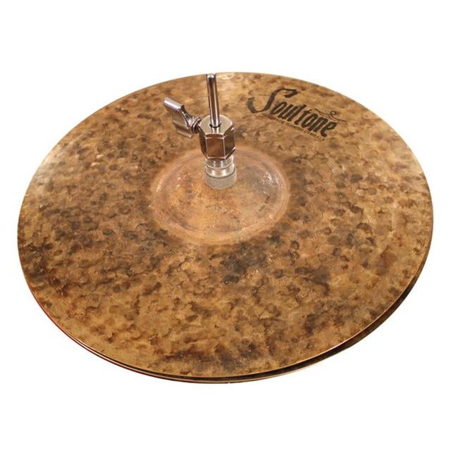 Soultone Cymbals NTRHHT08 8 in. Natural Hi Hat Pair