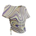 thumbnail image 3 of Blusa George Talla G Elevadores Estampado Lila, 3 of 4