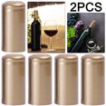 thumbnail image 1 of 250 Uds Pro Botella Vino Cápsulas Termorretráctiles Tapas Película Retráctil (oro), 1 of 9