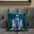thumbnail image 5 of Amrita Sen Three Women Throw Pillow with Removable Cover in Green Blue Purple 20x20, 5 of 5