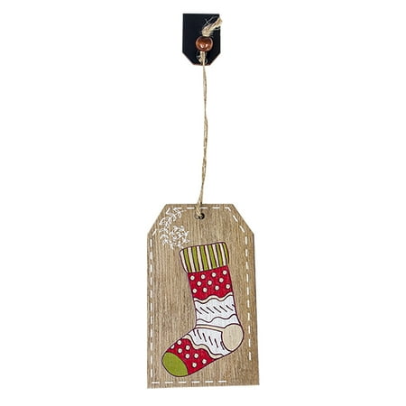 

Veki Merry Christmas Sign Wooden Hanging Xmas Festive Sign Pendant Christmas Tree Hanging Ornament For Wreaths Home Decor Chandelier Chain