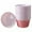 Pink, variant on ievspot 50 Pcs Greaseproof Paper Baking Cups Reusable Muffin Liners Non-Stick Cup Cake Molds Set Cupcake Greaseproof Paper Liner
