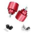 thumbnail image 3 of jiaping Bar Ends Hand Grip Handlebar End Caps Cover For CBR600RR 1000R - Red, 3 of 6