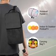 thumbnail image 5 of Pickleball Paddles Set Of 2, Fiberglass Surface, Liquid & Marble Print, 4 Balls & Bag, 5 of 5