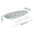 thumbnail image 4 of Mini Ironing Board, Portable Ironing Board, Small Ironing Sleeve Ironing Board, Foldable Household Ironing Sleeve Accessories for Home, 26x10x7cm, 4 of 6