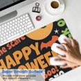 thumbnail image 4 of Long Mouse Pads for Desk,Halloween Festive Text Pattern Desk Mats on Top Of Desks, Desk Mouse Pad Extra Large with 3mm Non-Slip Base and Stitched Edge for Gaming,Office,Work,Home 35.4"x15.7", 4 of 6