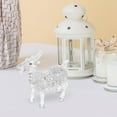 thumbnail image 5 of 1Pc Fashion and Creative 3D Crystal Jigsaw Puzzle With Self - Installed Animal Goat (White), 5 of 5