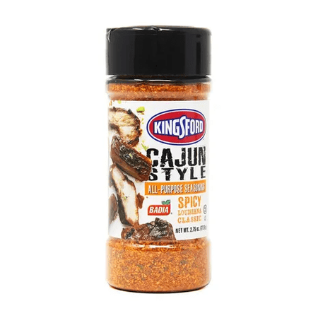 Badia Spices Kingsford Cajun Style All-Purpose Seasoning Spicy Louisiana Classic 2.75 oz
