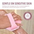 thumbnail image 3 of Exfoliante Body Scrubber Sud de silicona antimicrobiano, rosa, 3 of 7