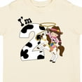 thumbnail image 4 of Inktastic I'm Two-cowgirl Riding Horse Birthday Girls Toddler T-Shirt, 4 of 5