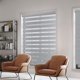 thumbnail image 1 of persiana premium enrollable duo blackout full cassette 160x180 cm gris, 1 of 8