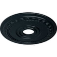thumbnail image 3 of Ekena Millwork 17 1/2"OD x 3 5/8"ID x 1"P Munich Ceiling Medallion (Fits Canopies up to 5 5/8"), Hand-Painted Night Shade, 3 of 6
