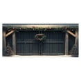 thumbnail image 4 of Christmas Garage Door Cover Decorations Large Garage Cover Holiday Decorative Door Banner Santa Claus Backdrop for Xmas Indoor Outdoor Decor(6 x 13 ft), 4 of 4