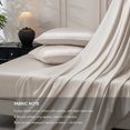 thumbnail image 6 of MooMee Duvet Cover Set Queen 600-TC 100% Extra Long-Staple Cotton Sateen Silky Smooth Luxury (Creamy White), 6 of 8