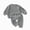 H234-Light Gray, variant on TOWED22 Toddler Baby Girl Boy Clothes Fall Winter Outfits Long Sleeve Sweatshirt and Pants Set Zip Shirt Pants Sets 2pcs Casual Clothing(Yellow,0-3 M)