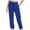 Blue, variant on Wyobmus Women's Casual Baggy Sweatpants Plus Size Fashion High Waisted Joggers Pants Athletic Clothes With Pockets Blue