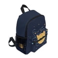thumbnail image 2 of FORMRS School Backpack with Front Zippered Pocket 12" Student Travel Daypack, Orange Cat Planet, 2 of 6