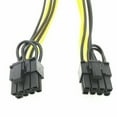 thumbnail image 4 of 18AWG 8Pin to Dual 8Pin(6+2) Power Cable GPU Power Cable for K80 M40 M60 P40 P100 ,20CM, 4 of 5