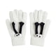 thumbnail image 5 of Guantes de mano en mano, casuales, térmicos, gruesos, para mujer, con dibujos animados, bonitos guantes, 1 par, frío Blanco, 5 of 9