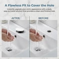 thumbnail image 6 of BlinkLLX 2 Inch Kitchen Sink Faucet Hole Cover Stopper Stainless Steel Drain Stoppers with Washer, 6 of 7