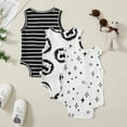thumbnail image 2 of Actgleam Baby Sleeveless Bodysuits Snap Closure Onesies for Newborns，3-6 Months, 2 of 9