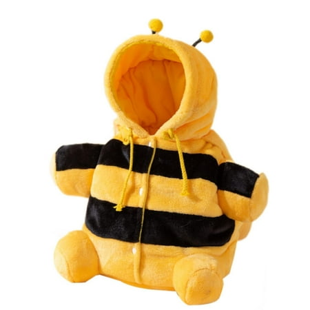 Hjktuzi Pet Clothes Fun Little Pet Crossbody Bag Warm Crossbody Bag for Cats and Dogs When Going Out Pet Backpack Buckle Design Falling Opening Can Leak Out The Head (A M)