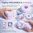 thumbnail image 3 of Mochi Stress Ball Crunchy Bead Filled Soft Stretchy Slow Rise Palm Size Flexible Material for Desk Use, 3 of 6