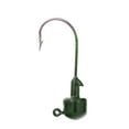 thumbnail image 5 of Lazer Sharp Tin Ned Jig Head - 3 pack - Hook size 2/0 - 1/5 oz - Green Pumpkin, 5 of 7
