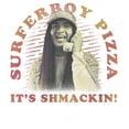 thumbnail image 2 of Netflix Girl's Stranger Things It's Shmackin Superboy Pizza Graphic T-Shirt, 2 of 4