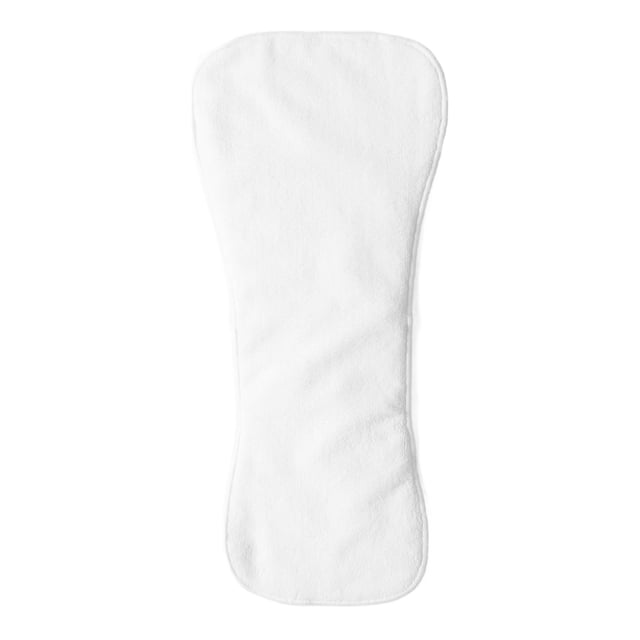 BEADCEST Four Layer Reusable Adult Diaper Washable Nappy for Elders Foldable Design Comfortable for Patients White
