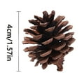 thumbnail image 3 of Christmas Natural Mini Hanging Pine Cones, Fall Winter Thanksgiving Christmas Tree Hanging Pinecone Ornaments for DIY Crafts, Home, Party, Wedding Decor, Christmas Props Wreath Decoration, 3 of 6