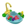 thumbnail image 1 of Vogacara Deje que la imaginación del niño se dispare con el juego de cocina para niños Wash Up Juegos de cocina para lavar juegos de rol Juegos de imaginación Azul, 1 of 6