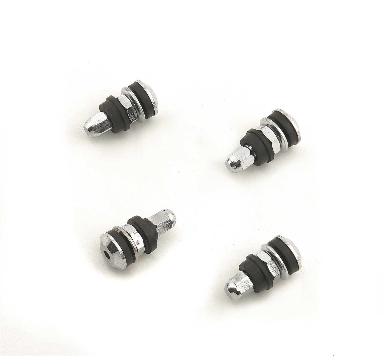 Mr Gasket 1957MRG Straight Chrome Tire Valve Stems