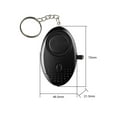 thumbnail image 2 of Alarma personal 120-130dB Safe Sound emergencia autodefensa seguridad llavero de alarma LE Abanopi Alarma personal, 2 of 7