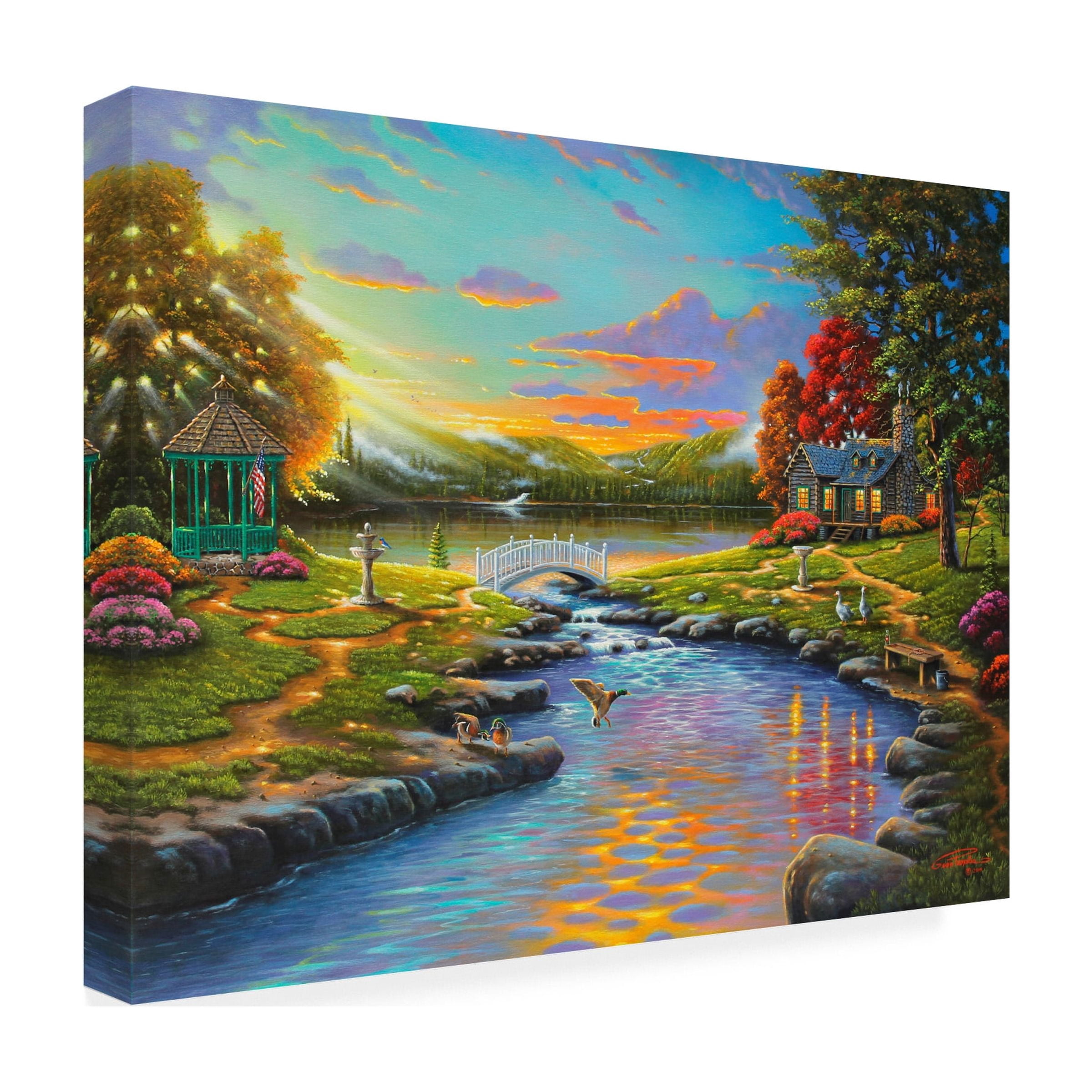 Trademark Fine Art 'Sweet Harmony' Canvas Art by Geno Peoples