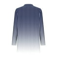 thumbnail image 6 of ShiShine Women’s 2025 Fall Fashion Stripe Cardigan Lightweight Soft Cardigan Long Sleeve Open Front Coat, 6 of 7