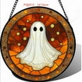 thumbnail image 3 of hengsof Acrylic Window Hanging Stained Glass Window Hanging, Ghost Halloween Fall Christmas Decor for Home, Cafe, 3 of 3
