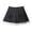 AB897 Dark Gray, variant on Kids Pleated Skirt Girls Bowknot Elastic Waist Bottom Relaxed Fit A-Line Skirt For Active Wear, Size 10-15 Years, Black