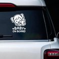 thumbnail image 4 of SPRING PARK Cartoon Baby On Board Little Girl with Feeding Bottle Car Window Sticker Decal, 4 of 7
