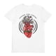 thumbnail image 1 of Letter Shoppe - Camiseta Courage Over Comfort para Adultos Unisex (Blanco), 1 of 2
