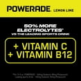 thumbnail image 4 of POWERADE Lemon Lime Electrolyte Sports Drink, 20 fl oz, 8 Pack Bottles, 4 of 12