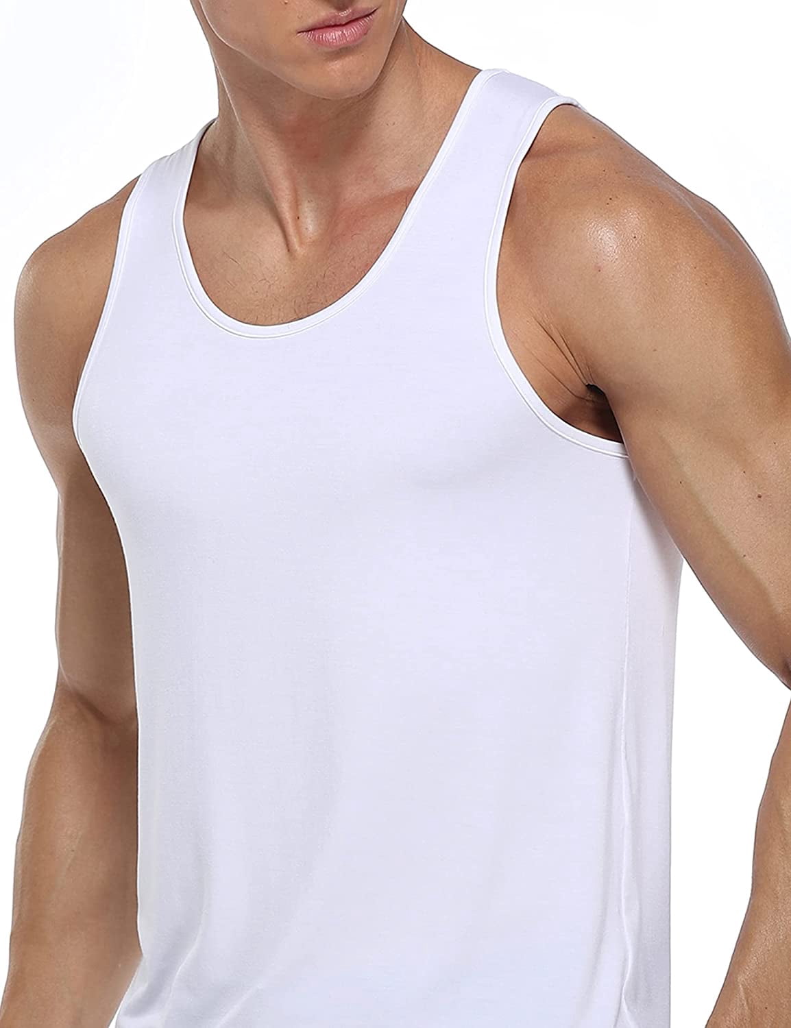 Bamboo Rayon Undershirts Tank Tops 
