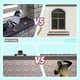 thumbnail image 2 of Paquete de 2 picos de plástico para pájaros, palomas, ardillas, mapaches y gatos. Fácil instalación, picos disuasorios para pájaros, uso para balcón, patio, techo exterior (blanco, 45 × 4,5 × 3,5 cm), 2 of 3