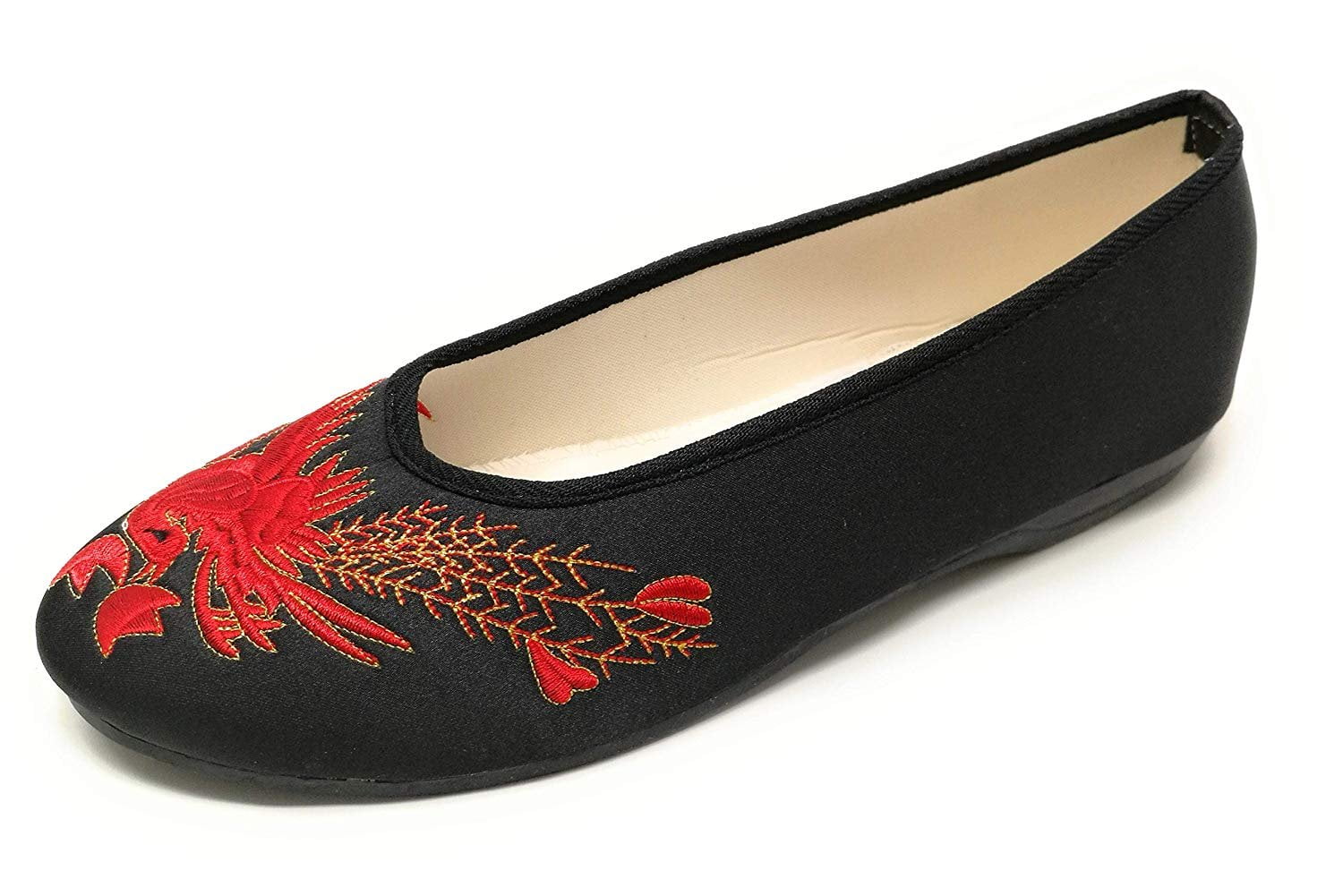 Tj Global Women S Traditional Chinese Phoenix Embroidery Flats Totem Style Loafers Comfortable Round Toe Ballet Cheongsam Red Size 6 Walmart Com Tj Global Women S Traditional Chinese Phoenix Embroidery Flats Totem Style Loafers Comfortable Round Toe Ballet Cheongsam Red Size 6 Walmart Com