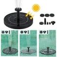 thumbnail image 1 of Amdohai Solar Panel Power Water Pump -clogging Water Outdoor Garden Fountain Scenery, 1 of 7